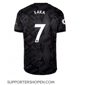 Arsenal Bukayo Saka #7 Borta Matchtröja 2022-23 Kortärmad